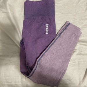 Gym Shark Adapt Purple Ombre Seamless in Size Medium